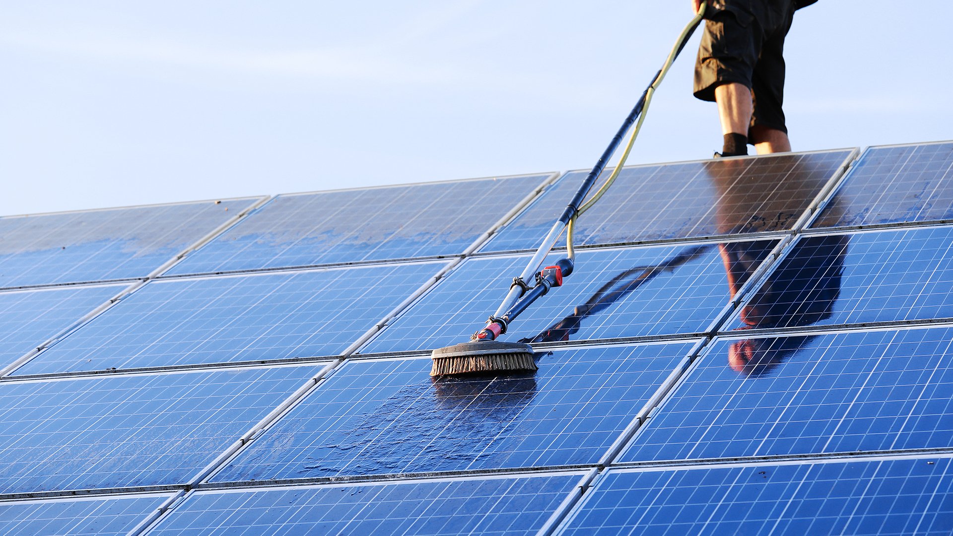 Photovoltaik Reinigung